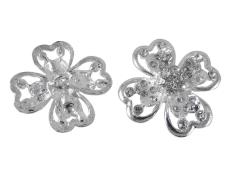 Пуговица со стразами 35мм арт.KY-2610