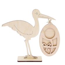 Фоторамка "Аист" на 5 фото 25*24*2см арт.2078212 (4детали) фанера