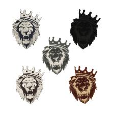 Термоаппликация "Лев" 60*78мм арт.46131 ассорти