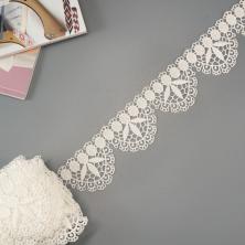 Кружево гипюр 39мм арт.TBY.0799 белый
