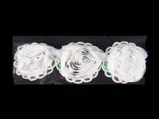 Аппликация "Цветы" 20*6см арт.806/1