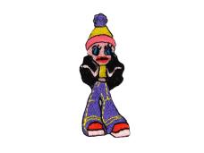 Термоаппликация "Куколка Братс-4"65*24мм  арт.1249