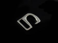 Крючок для обуви 19*16/14мм Греция арт.ФУ-9684 никель (нержавеющая сталь)