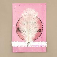 Повязка на голову с пером 