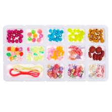 Набор бусин акрил 13*12см арт.593632 ассорти