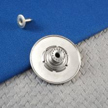 Пуговица джинсовая 30мм со стразой