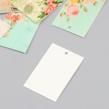 Бирка картон 