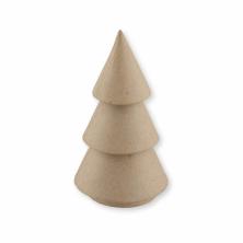 Заготовка папье-маше "Ёлка" 14,5*6,5см (2шт) арт.PAM-036