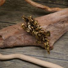 Брошь-кулон металл 