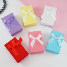 Коробка под набор (кольцо,серьги) 5*8*2,5см арт.604-764 ассорти №2