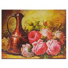 "Кувшин и розы" 14,5*25см арт.20573MR Картина стразами