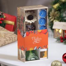 Диффузор+3свечи "Париж.Богатство Аромата" 30мл 23*11,5*6см сандал арт.4355348