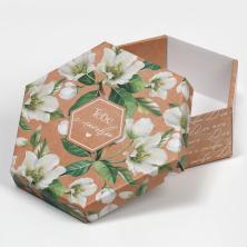 Коробка складная "Многоугольник" 26*22,5*8см арт.7994656