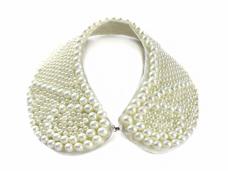 Воротник с застежкой детский арт.AF-341 молочный