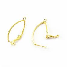 Заготовка для серег 30*15мм арт.5731-3