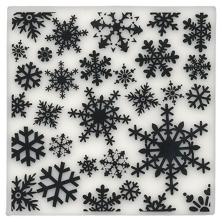 Штамп силикон арт.TSM-04 03-Снежинки 8,4*8,4см