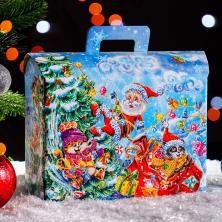 Коробка складная 19*25*9см "Сундучок" арт.7980832