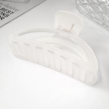 Краб для волос матовый 9см арт.SF-7674 прозрачный