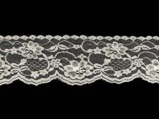 Кружево капрон  60-70мм арт.351 молочный