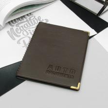 Обложка для автодокументов искусст.кожа 135*105мм арт.3608226 коричневый