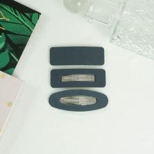 Заколка "тик-так" для волос 5,5см арт.SF-7406 ассорти (3шт)