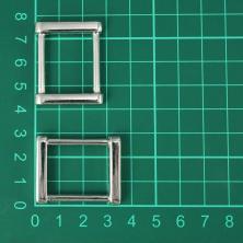 Рамка однощелевая прямоугольная 35*30/20мм арт.659/1