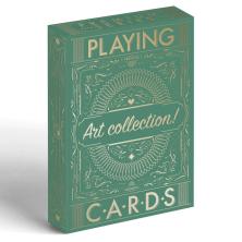 Карты игральные "Покерные. Playing cards. Art collection" 54карты 6,5*9см пластик арт.6888894