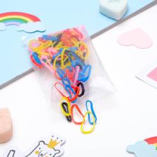 Резинки для косичек силиконовые арт.1145955 ассорти (80шт)