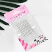 Иглы для штопки заостренные №09/40мм арт.2615937 (10игл)