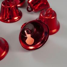 Колокольчик d-32мм красный