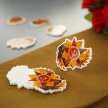 Кабошон-вырубка "9 Мая" пластик 30*38мм арт.SF-5946 №31