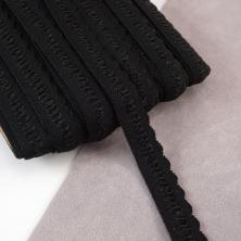 Резинка ажурная 12мм арт.4745 черный