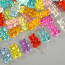 Бусины акрил 