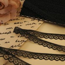 Кружево капрон  15мм арт.ФУ-10078/1 черный