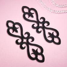 Термоаппликация "Орнамент №12" 130*40мм арт.ФУ-11031