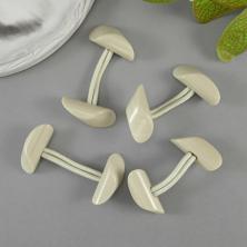 Пуговица 34/60мм арт.TD-0014 бежевый