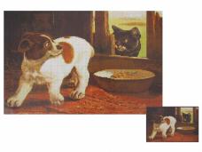 ДК-405 "Непрошенный гость" Схема для вышивания "Домашняя коллекция" А3 150*230кл