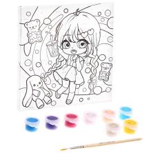 Картина по номерам "Мармеладное настроение" 15*15см арт.9472189