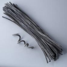 Проволока шенил 0,6*30см серый (50шт)