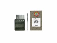 Иглы ORGAN NEEDLES арт.134 LL  для кожи левый скос №80/12 (10игл)