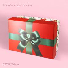 Коробка "Прямоугольник" 37*29*16см арт.SF-7821 красный/белый №1