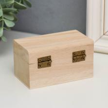 Шкатулка дерево 9*5,5*5см арт.413897 (сосна)