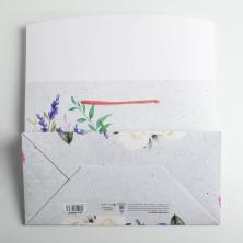 Коробка-пакет 28*20*13см "Прямоугольник" арт.3929647 микс