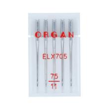 Иглы распошивальные №75/11 EL*705 ORGAN (5игл)