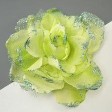 Брошь на булавке и зажиме 