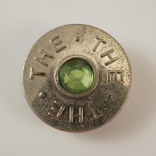 Пуговица джинсовая 30мм со стразой