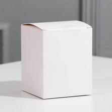 Ваза керамика  7*2*3,5см на подставке арт.9177885 белый