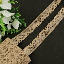 Кружево лен  30мм арт.TBY-5234