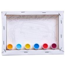 Картина по номерам "Вперед к победе" арт.5142421  21*15см