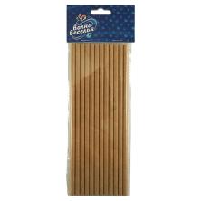 Трубочки крафт d-5мм 20см арт.615115 (12шт)